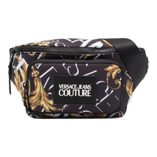 VERSACE JEANS COUTURE Nylon Бананка Стандартный Мужской Черный