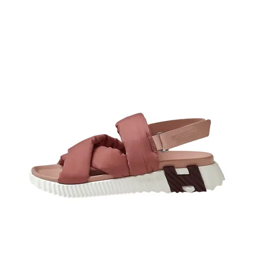 HERMES Электрический Пляжные сандалии Женские Розовый