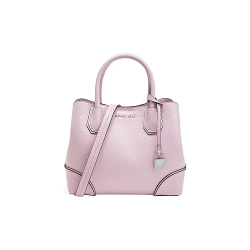 MICHAEL KORS Mercer Gallery Bucket Коровья кожа Сумка через плечо Сумка Маленькая Женская Светлая Сирень Фиолетовая