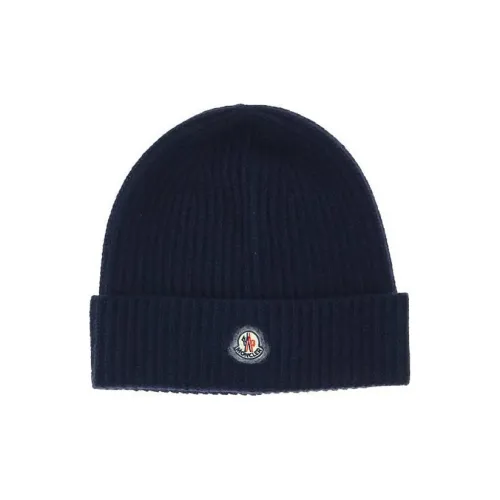 Moncler Шерстяные Шапки Темно-синий Детский