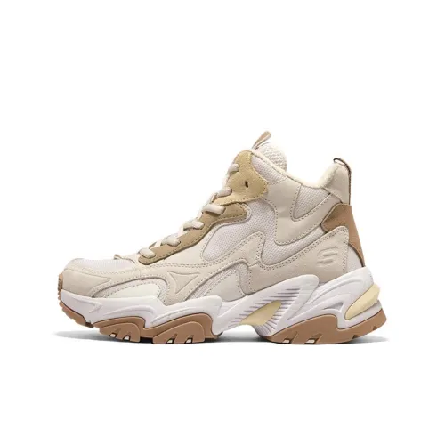 Skechers Stamina Mecha Shoes 2 High Топ Кэжуал Женский Коричневый Белый