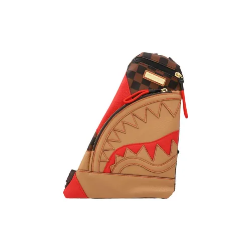 SPRAYGROUND Кожа Детали Сумки через плечо Мужской Многоцветный