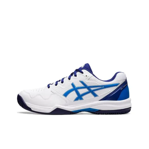 Asics Gel Dedicate 7 Clay Low Top Теннисные Кроссовки Мужские Белый Синий