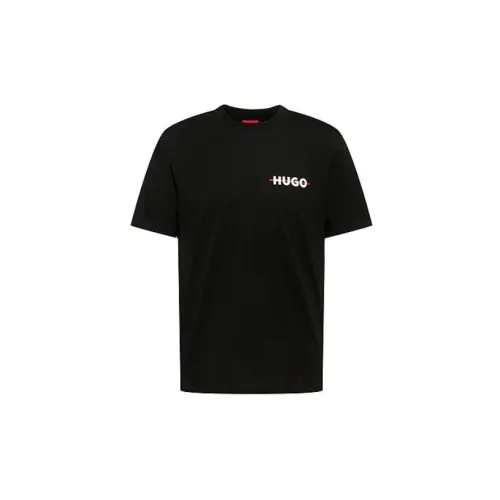 Hugo Boss SS22 T Рубашка Мужская Черная