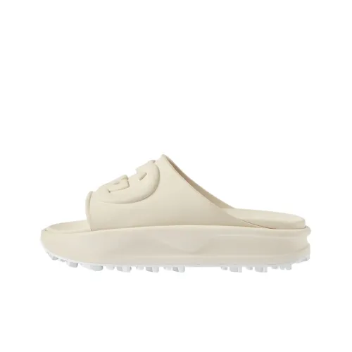 GUCCI Interlocking Слипоны Мужской Белый