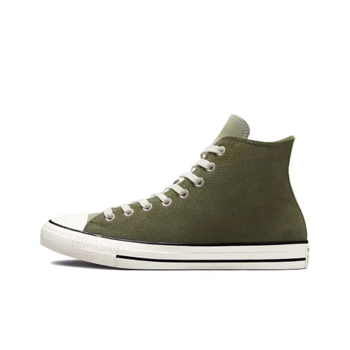 Converse Chuck Taylor All Star Slip Resistant Abrasion Resistant Легкий Высокий Топ Кроссовки для скейтбординга Унисекс Зеленый