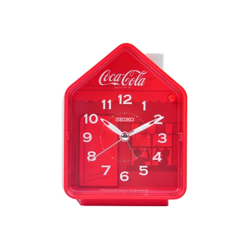 SEIKO Кварцевый механизм пластик будильник унисекс красный