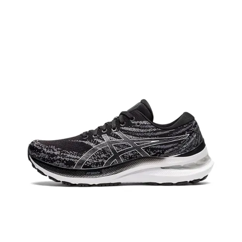 Asics Gel KAYANO 29 Устойчивые к истиранию Низкие Кроссовки для Бега Женские Черный Белый