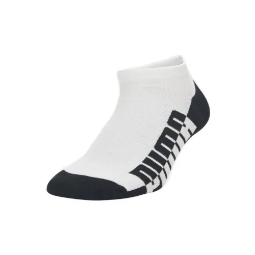 PUMA 1 комплект 2 пачки белые мужские носки