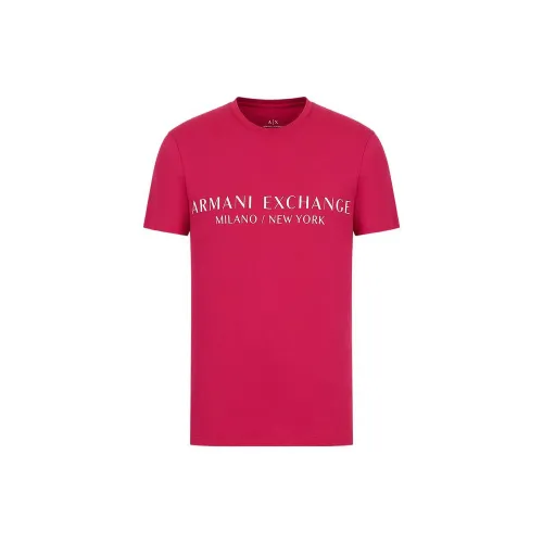 ARMANI EXCHANGEAE FW22 T Рубашка Мужская Фуксия