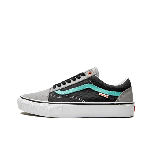 Vans Old Skool Collection Skate Low Топ Кроссовки для скейтбординга Унисекс Серый Черный Зеленый