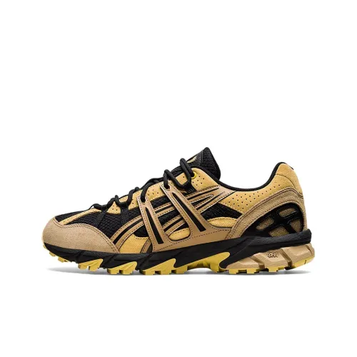 Asics Gel Sonoma 15 50 Устойчивый к истиранию Дышащий Низкий Топ Повседневная Обувь Мужская Черный Желтый