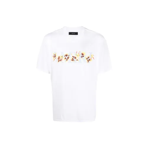 AMIRI Белая Мужская T-Рубашка