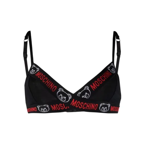 MOSCHINO Черно-красные Женские Бюстгальтеры