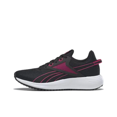 REEBOK Lite Plus 3 Low Беговые кроссовки Женские Черный Розовый Красный
