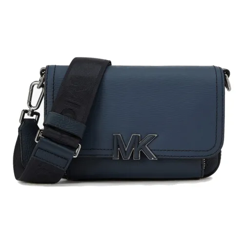 MICHAEL KORS Hudson Коровья кожа Camera Сумка через плечо Мини Мужской Морской синий