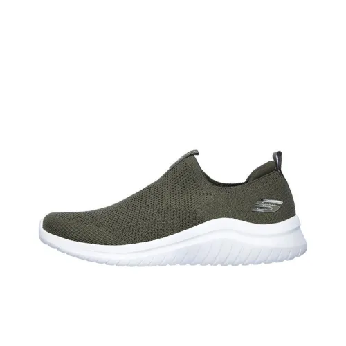 Skechers Ultra Flex 1,0 Low Топ Повседневная обувь Мужская Оливково-зеленая