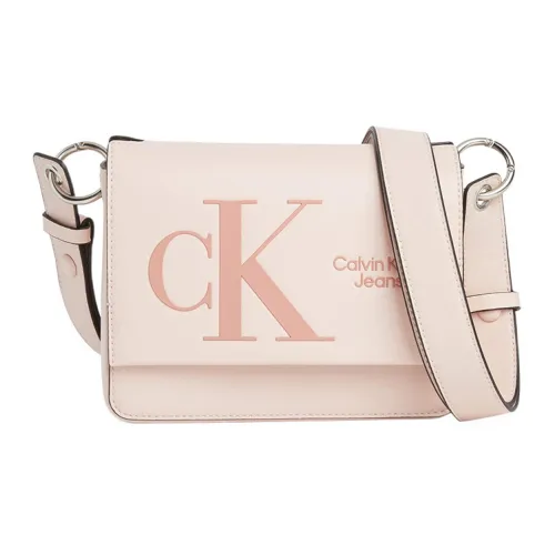 CK Calvin Klein Искусственная кожа Сумка через плечо Сумка через плечо Стандартная Женская Розовая