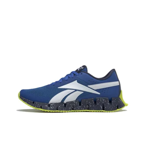 Reebok Zig Dynamica 1 Low Беговые кроссовки Синие Белые