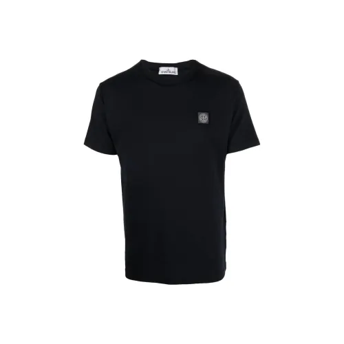 STONE ISLAND FW22 T Рубашка Мужская Морской Синий