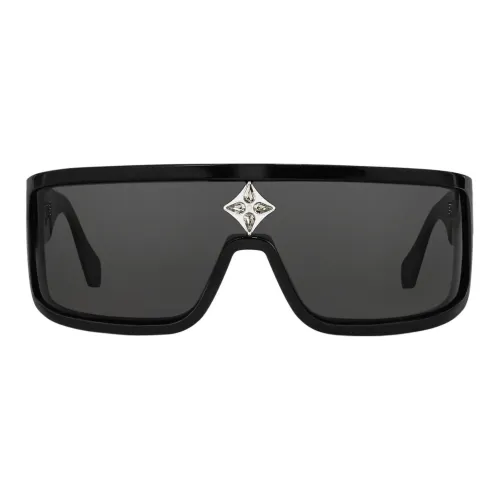 LOUIS VUITTON Пластиковая оправа нерегулярная форма солнцезащитные очки мужской