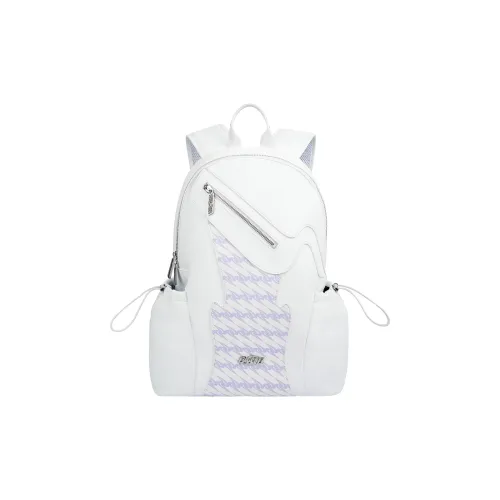 OMTO Рюкзак из ПВХ и микрофибры синтетическая кожа средний унисекс облачно-белый