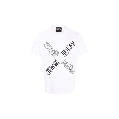 VERSACE JEANS COUTURE SS22 T-Shirt Мужской Белый