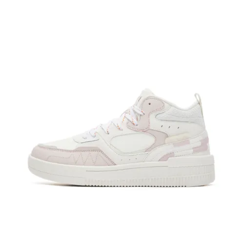 Erke MID Топ Скейтборд Кроссовки Женские Розовые