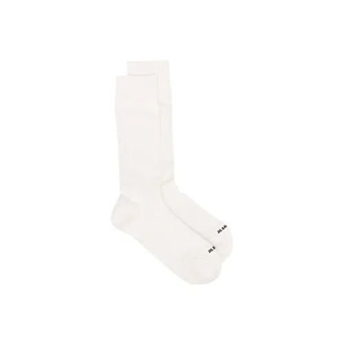 JIL SANDER Белые Женские Носки MID до икры