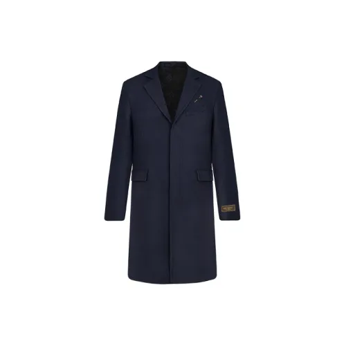 LOUIS VUITTON FW22 Пальто Мужское Темно-синий
