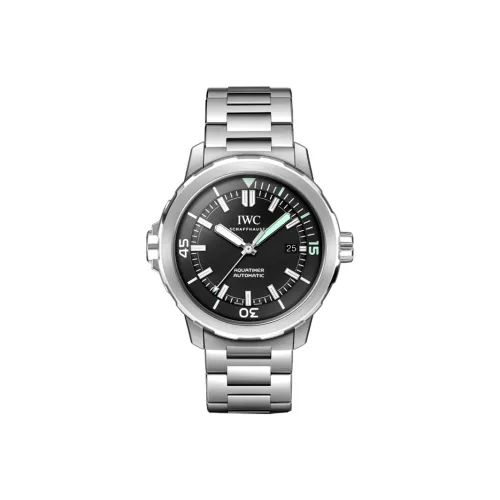 IWC Автоматический Механический Мужской Часы Ocean Time Series 42 мм Черные