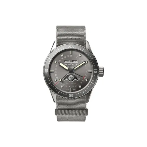 BLANCPAIN Автоматический Механический Часы Мужские FIFTY FATHOMS 43 мм Серые
