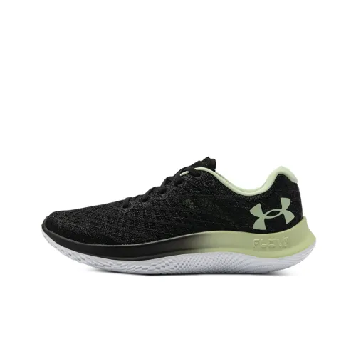 Under Armour Flow Velociti Wind 2 Low Топ Повседневные Беговые Кроссовки Мужские Черные Зеленые