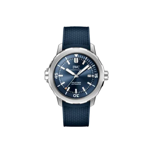 IWC Автоматический Механический Мужской Часы Ocean Time Series 42 мм Синий