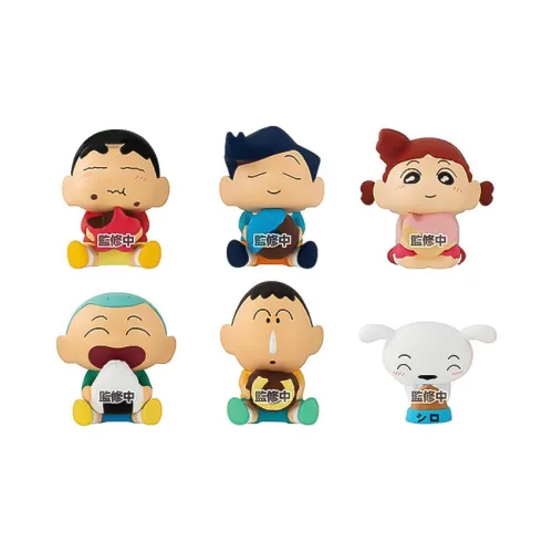 BANDAI Карандаш SHIN Chan Chew Вечеринка Lucky Draw Целая коробка 6 шт