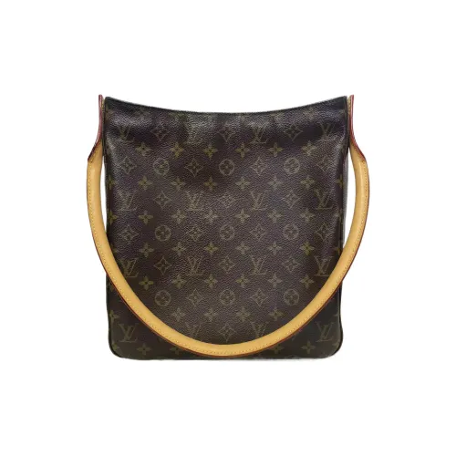 LOUIS VUITTON Холст Одно Плечо Сумка Большая Унисекс Многоцветная