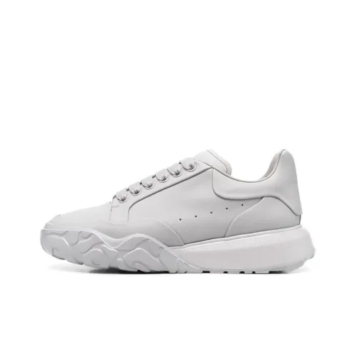 Alexander McQueen Court Trainer Low Топ Спортивная повседневная обувь Мужская Серый