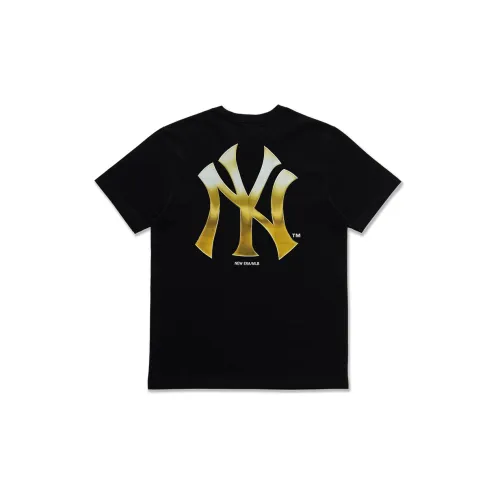 New Era Черная Унисекс Футболка