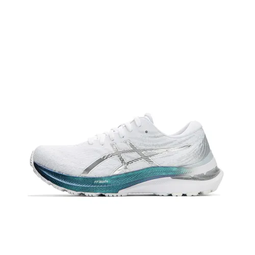 Asics Gel KAYANO 29 Low Top Марафон Беговые кроссовки Женские Белые