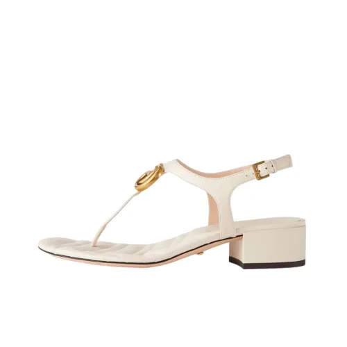 GUCCI One Ремешок Сандалии Женские Белые