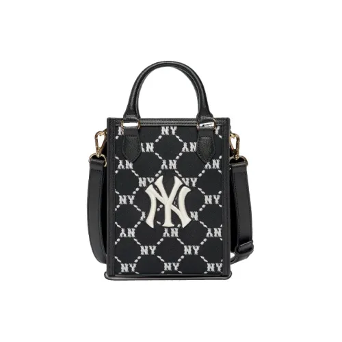 MLB Полиэстер Тоут Сумка Сумка для покупок Сумка через плечо Мини Женская Черная