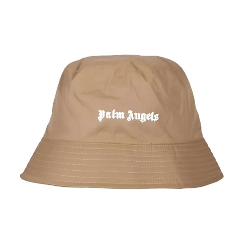 PALM ANGELS Шляпы ведра Коричневый Унисекс