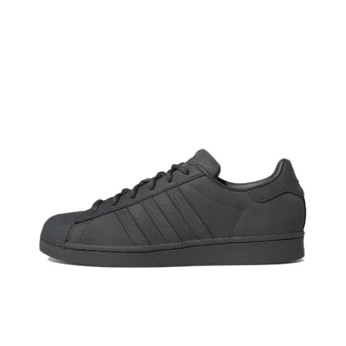 Adidas Originals SUPERSTAR Low Топ Скейтборд Кроссовки Унисекс Угольно-черный