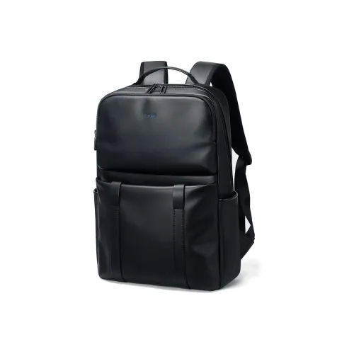 GOLF Кожа Рюкзак Большой Мужской Черный