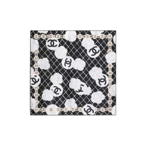 CHANEL Double C Шелковые шарфы для женщин