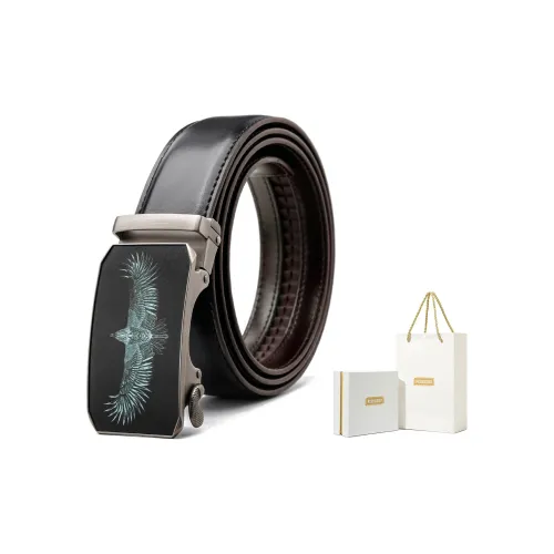 PISHUSHU Ремни из коровьей кожи для мужчин