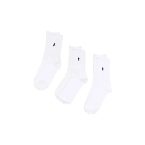 Polo Ralph Lauren SS22 Носки до колена Мужские упаковка из 3 пар