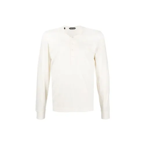 TOM FORD Белая Мужская T-рубашка