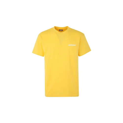 Jacquemus Желтые Мужские T-рубашки