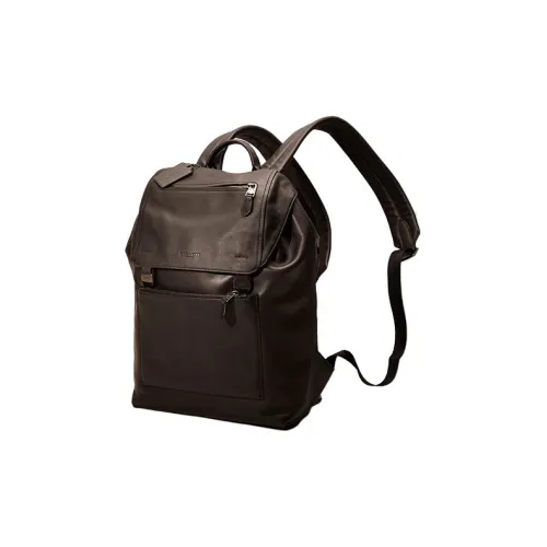 COACH Manhattan Спорт Телячья кожа Рюкзак Большой Женские Черный